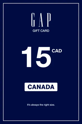 Gap 15 CAD Gift Card (Canada) - Digital Key