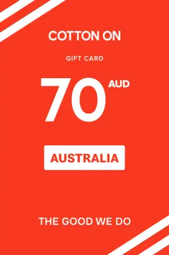 Cotton On Group 70 AUD Gift Card (Australia) - Digital Key