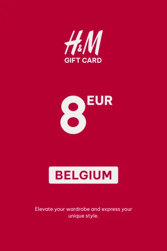 H&M 8 EUR Gift Card (Belgium) - Digital Key