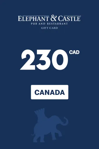 Elephant & Castle 230 CAD Gift Card (Canada) - Digital Key