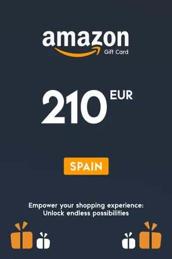 Amazon 210 EUR Gift Card (Spain) - Digital Key