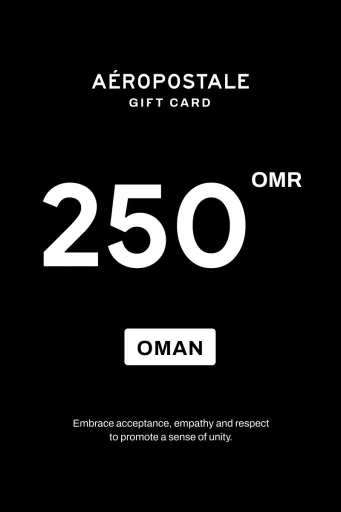 Aeropostale 250 OMR Gift Card (Oman) - Digital Key