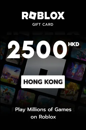 Roblox 2500 HKD Gift Card (Hong Kong) - Digital Key