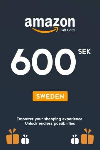 Amazon 600 SEK Gift Card (Sweden) - Digital Key