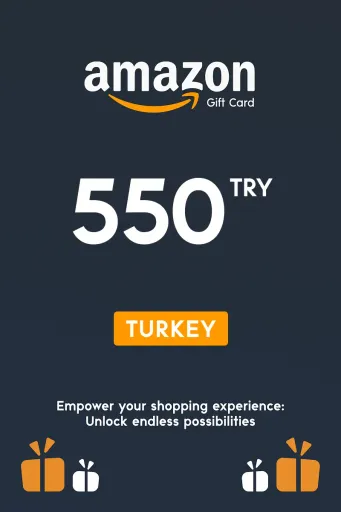 Amazon 550 TRY Gift Card (Turkey) - Digital Key