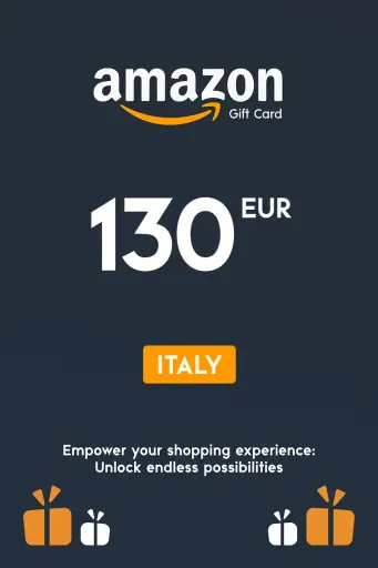 Amazon 130 EUR Gift Card (Italy) - Digital Key