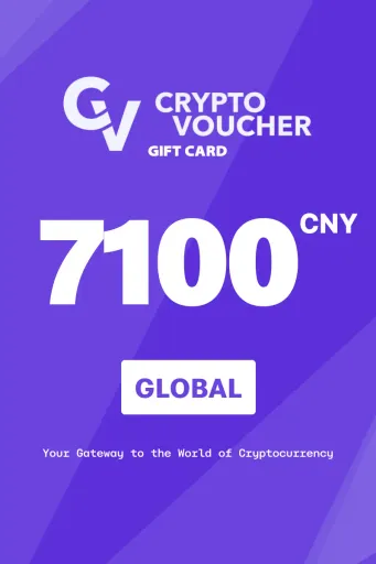 Crypto Voucher 7100 CNY Gift Card (Global) - Digital Key