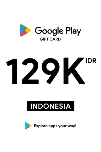 Google Play 129000 IDR Gift Card (Indonesia) - Digital Key