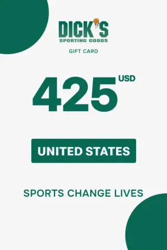 Dick's Sporting Goods 425 USD Gift Card (United States) - Digital Key