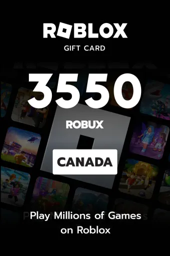 Roblox 3550 Robux (Canada) - Digital Key