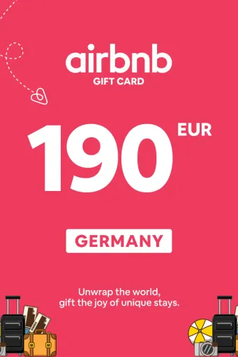 Airbnb 190 EUR Gift Card (Germany) - Digital Key