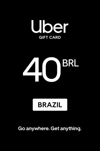 Uber 40 BRL Gift Card (Brazil) - Digital Key