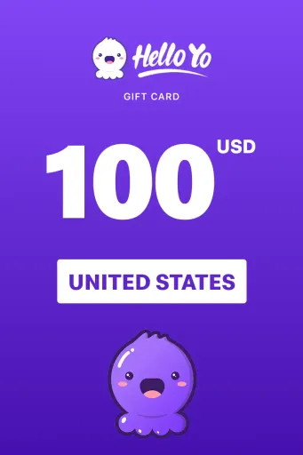 Product Image - Hello Yo 100 USD Gift Card (United States) - Digital Key