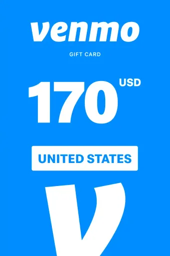 Venmo 170 USD Gift Card (United States) - Digital Key