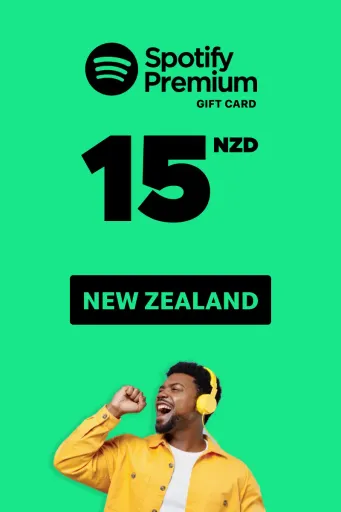Spotify 15 NZD Gift Card (New Zealand) - Digital Key