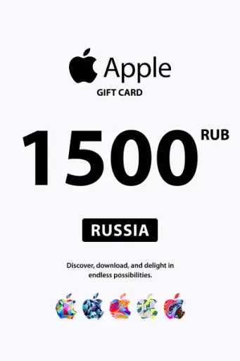 Apple 1500 RUB Gift Card (Russia) - Digital Key