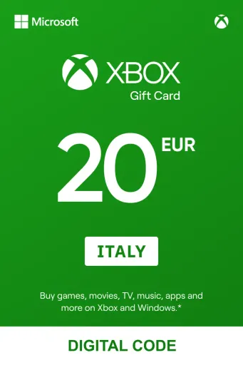 Xbox 20 EUR Gift Card (Italy) - Digital Key