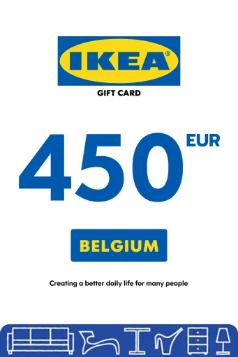 IKEA 450 EUR Gift Card (Belgium) - Digital Key