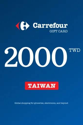 Carrefour 2000 TWD Gift Card (Taiwan) - Digital Key