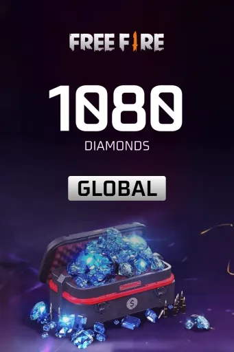 Garena Free Fire - 1080 Diamonds (Global) - Digital Key