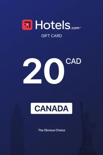 Hotels.com 20 CAD Gift Card (Canada) - Digital Key