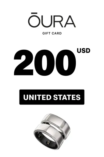 Oura Ring 200 USD Gift Card (United States) - Digital Key