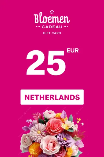 Bloemen Cadeau 25 EUR Gift Card (Netherlands) - Digital Key