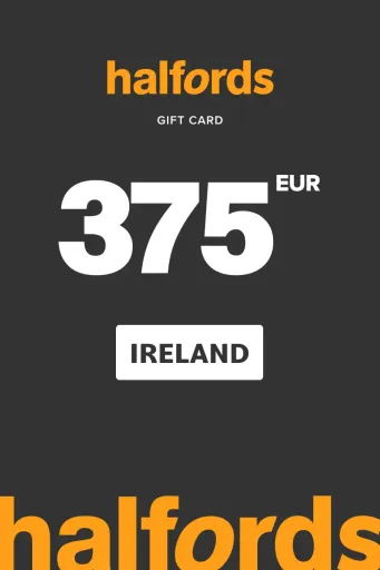 Halfords 375 EUR Gift Card (Ireland) - Digital Key