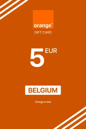 Orange Prepaid 5 EUR Gift Card (Belgium) - Digital Key