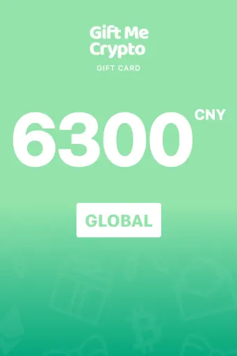 Gift Me Crypto 6300 CNY Gift Card (Global) - Digital Key