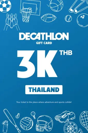 Decathlon 3000 THB Gift Card (Thailand) - Digital Key