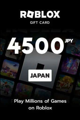 Roblox 4500 JPY Gift Card (Japan) - Digital Key