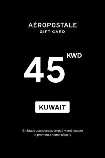 Aeropostale 45 KWD Gift Card (Kuwait) - Digital Key