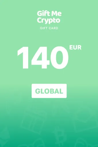 Gift Me Crypto 140 EUR Gift Card (Global) - Digital Key