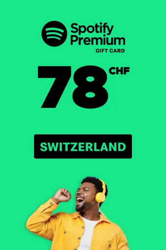 Spotify 78 CHF Gift Card (Switzerland) - Digital Key