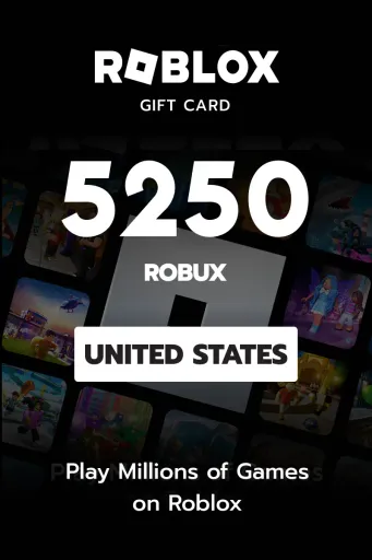 Roblox 5250 Robux (United States) - Digital Key