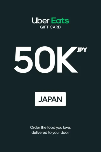 Uber Eats 50000 JPY Gift Card (Japan) - Digital key