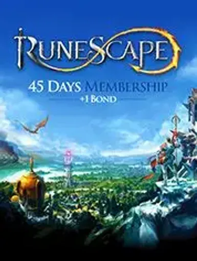 Runescape 45 Day Membership + 1 Runescape Bond (Global) - Digital Key