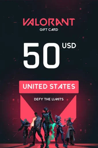 Valorant 50 USD Gift Card (United States) - Digital Key