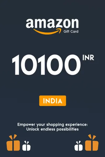 Amazon 10100 INR Gift Card (India) - Digital Key