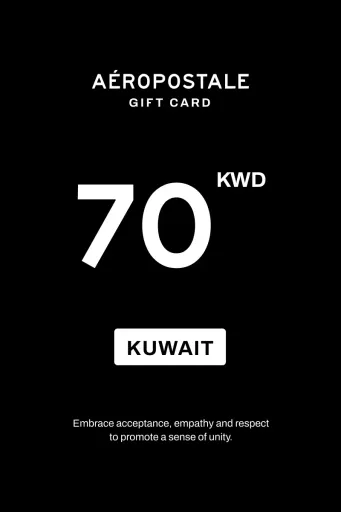 Aeropostale 70 KWD Gift Card (Kuwait) - Digital Key