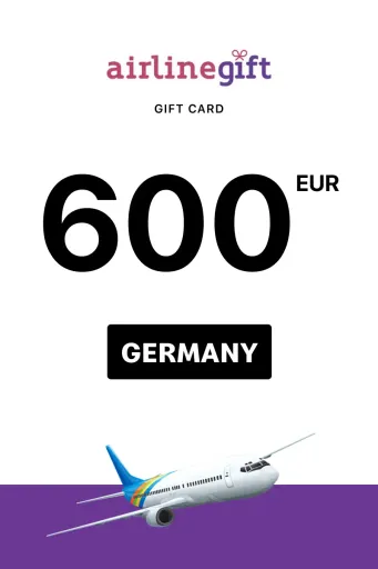 Airline Gift 600 EUR Gift Card (Germany) - Digital Key