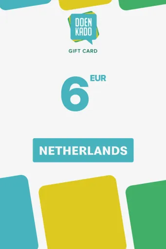 Doenkado 6 EUR Gift Card (Netherlands) - Digital Key