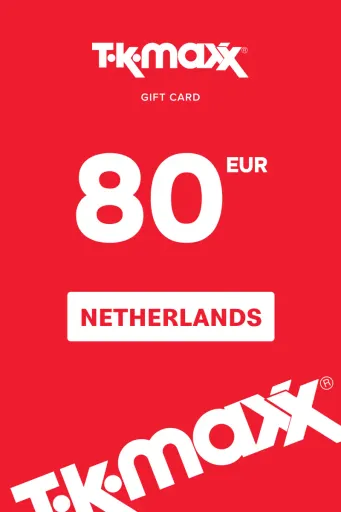 TK Maxx 80 EUR Gift Card (Netherlands) - Digital Key