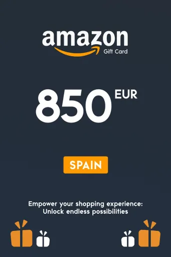 Amazon 850 EUR Gift Card (Spain) - Digital Key