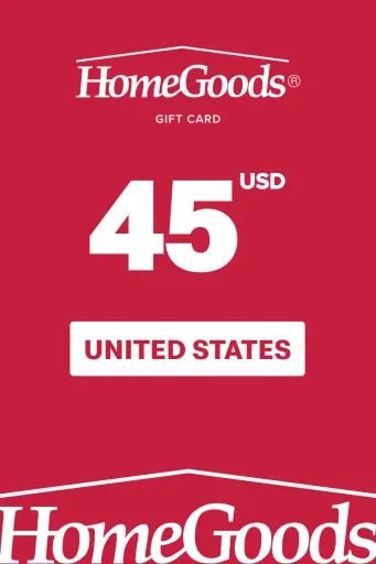 Homegoods 45 USD Gift Card (United States) - Digital Key