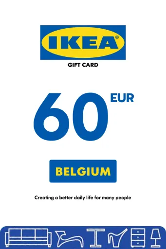 IKEA 60 EUR Gift Card (Belgium) - Digital Key
