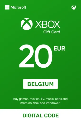Xbox 20 EUR Gift Card (Belgium) - Digital Key