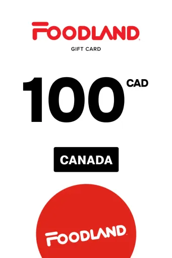 Foodland 100 CAD Gift Card (Canada) - Digital Key