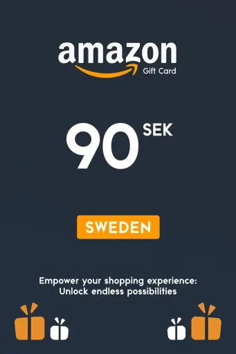 Amazon 90 SEK Gift Card (Sweden) - Digital Key
